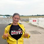 Jess before wing walk