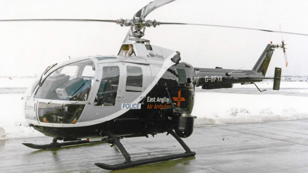 Very first EAAA Helicopter February 2001